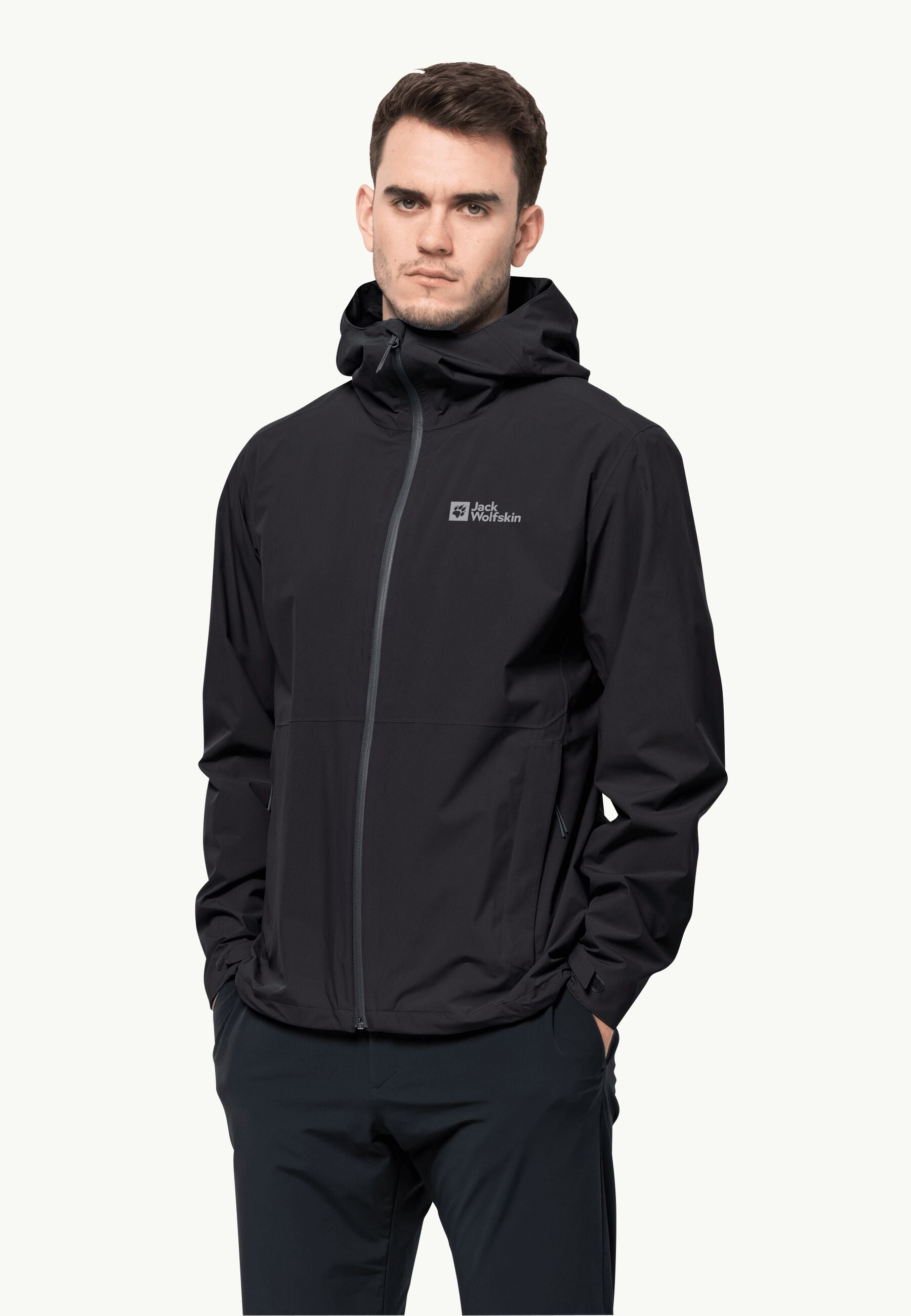 JACK WOLFSKIN VESTE PACK & GO SHELL MEN TOP
