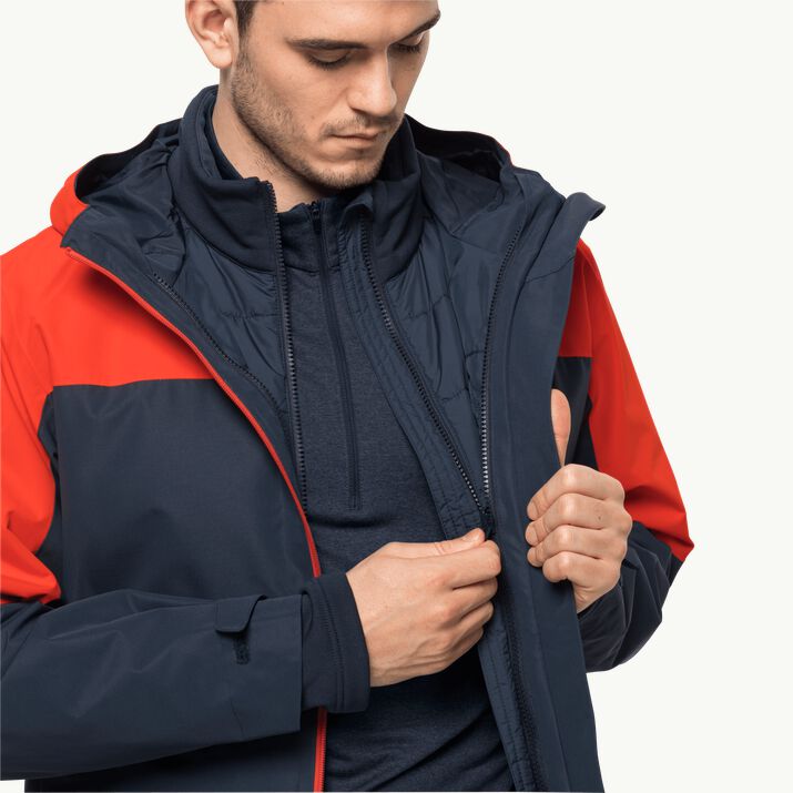 JACK WOLFSKIN VESTE GLAABACH 3EN1 MEN OUTWEAR