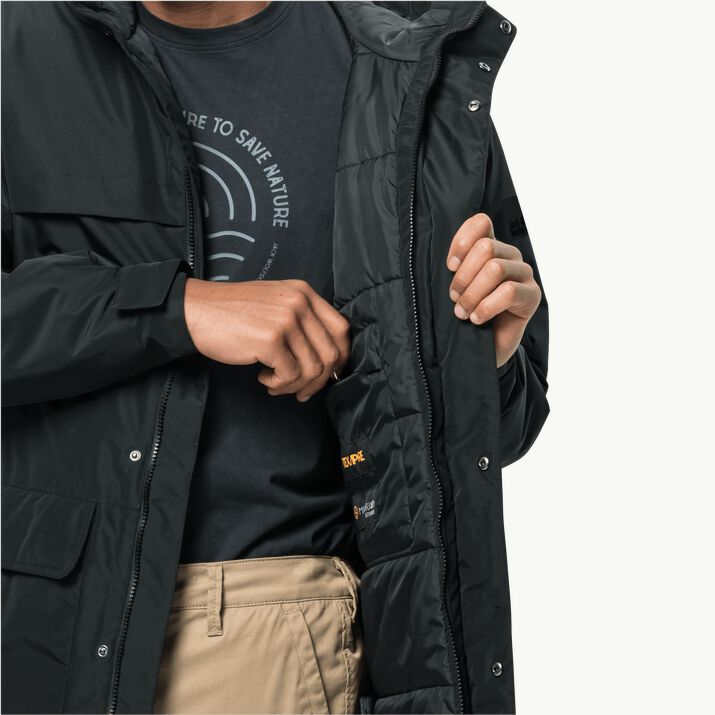 JACK WOLFSKIN WINTERLAGER PARKA MEN OUTWEAR