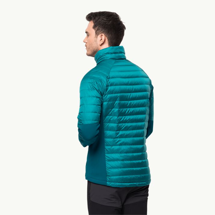 JACK WOLFSKIN VESTE EN DUVET NEBELHORN HYBRID MEN OUTWEAR
