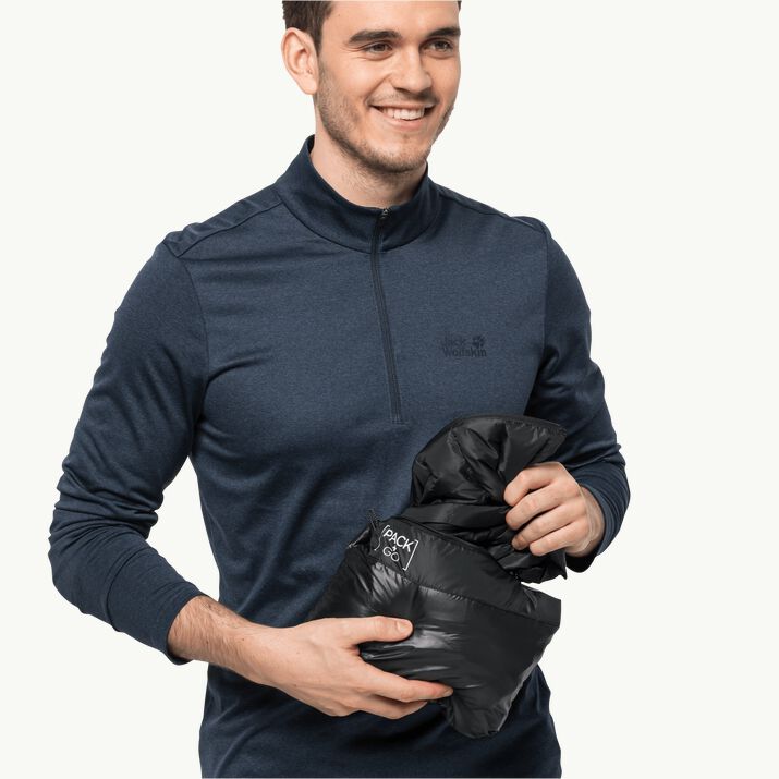 JACK WOLFSKIN VESTE SANS MANCHES PACK & GO MEN TOP