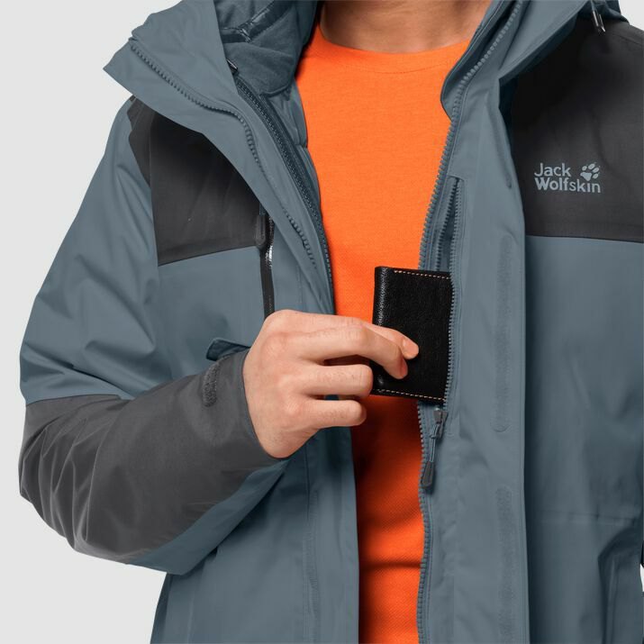JACK WOLFSKIN JASPER VESTE 3EN1 MEN OUTWEAR