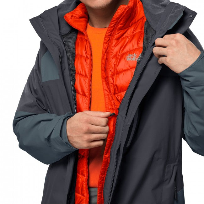 JACK WOLFSKIN VESTE STETING PEAK JACKET MEN OUTWEAR